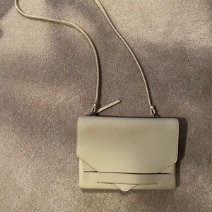 Banana Republic leather envelope sidebag